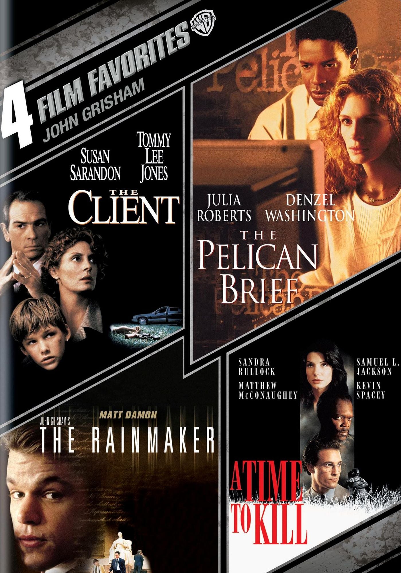 John Grisham: 4 Film Favorites [4 Discs]