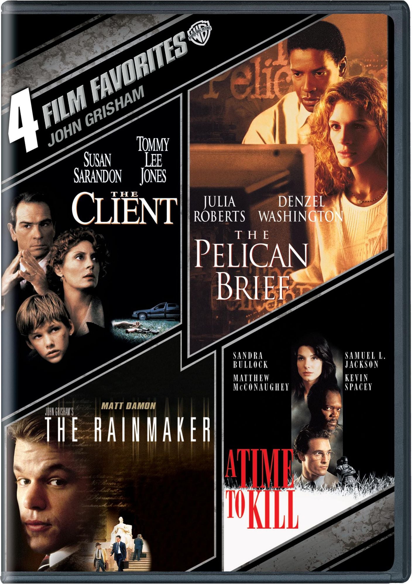 John Grisham: 4 Film Favorites [4 Discs]