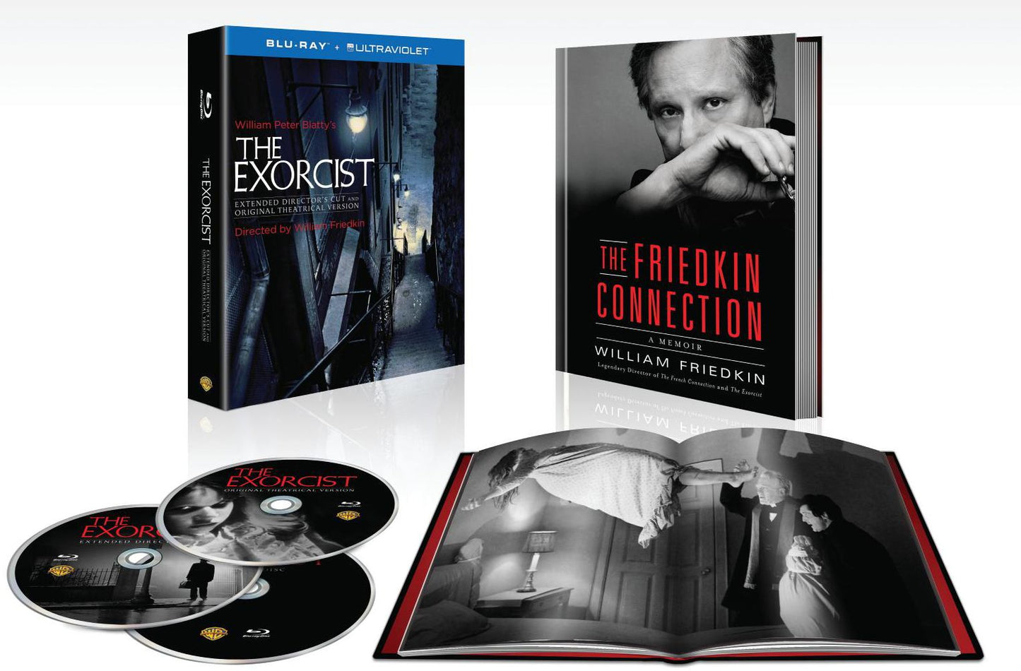 The Exorcist [40th Anniversary] [2 Discs] [With Book] [Blu-ray/DVD]