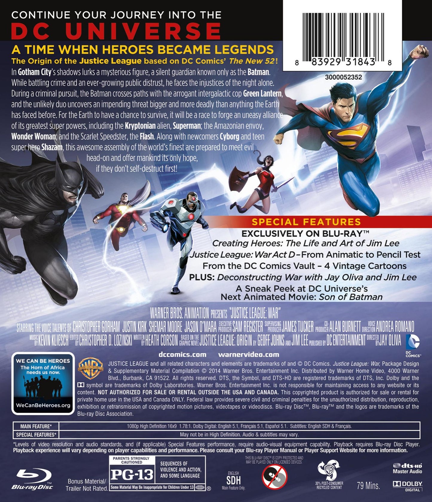 Justice League: War W/justice League Vol. 1 (New 52) Graphic Novel
