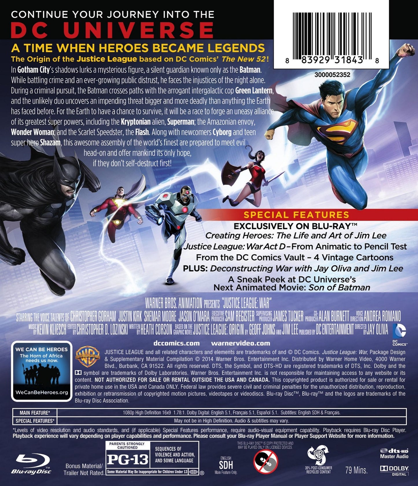 Justice League: War W/justice League Vol. 1 (New 52) Graphic Novel