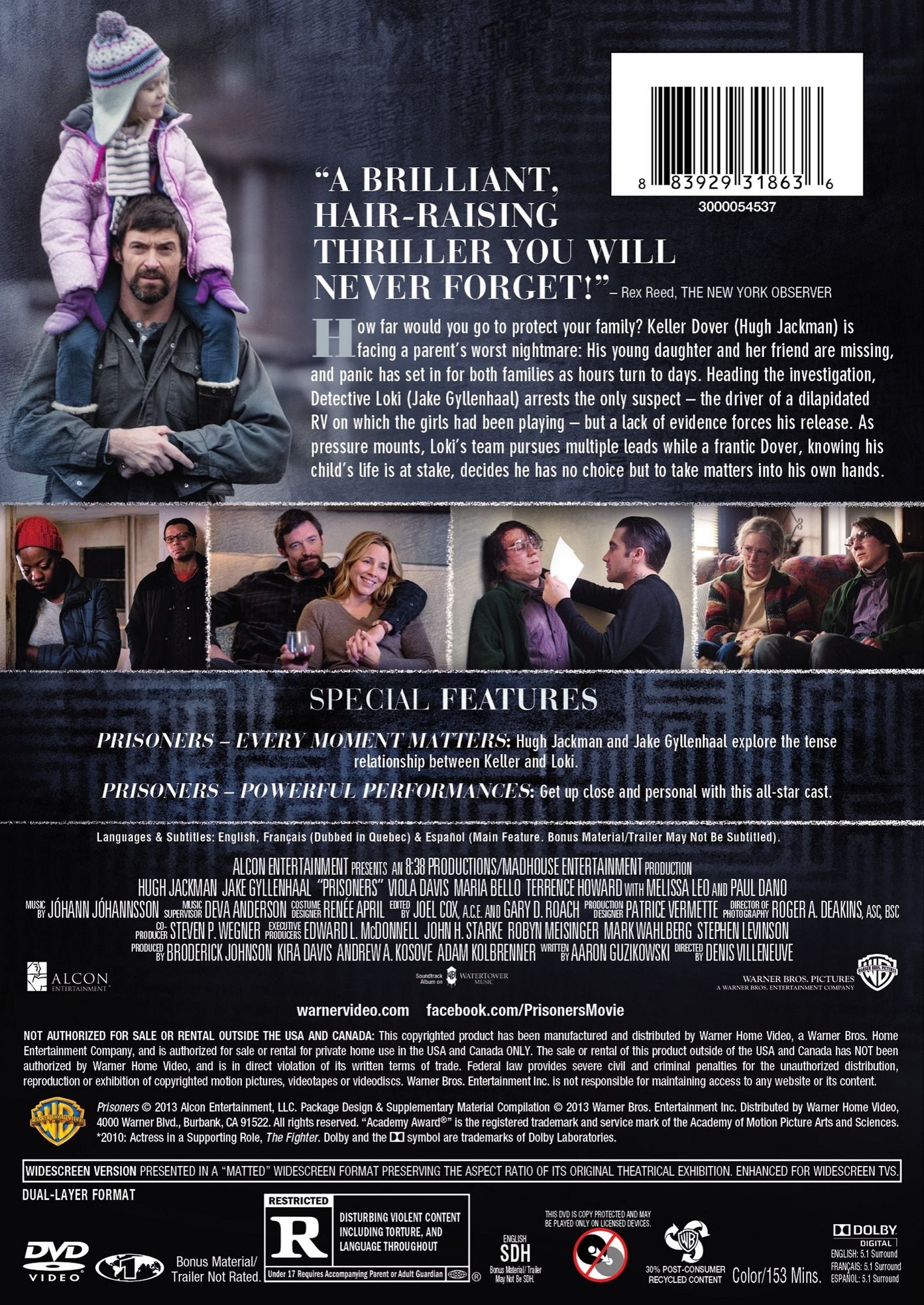 Prisoners [Includes Digital Copy]