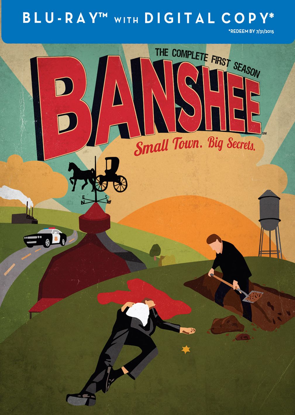 Banshee: The Complete First Season [4 Discs] [Includes Digital Copy] [Blu-ray]