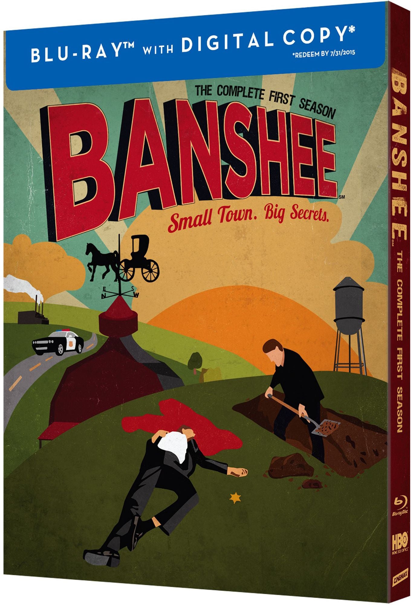 Banshee: The Complete First Season [4 Discs] [Includes Digital Copy] [Blu-ray]