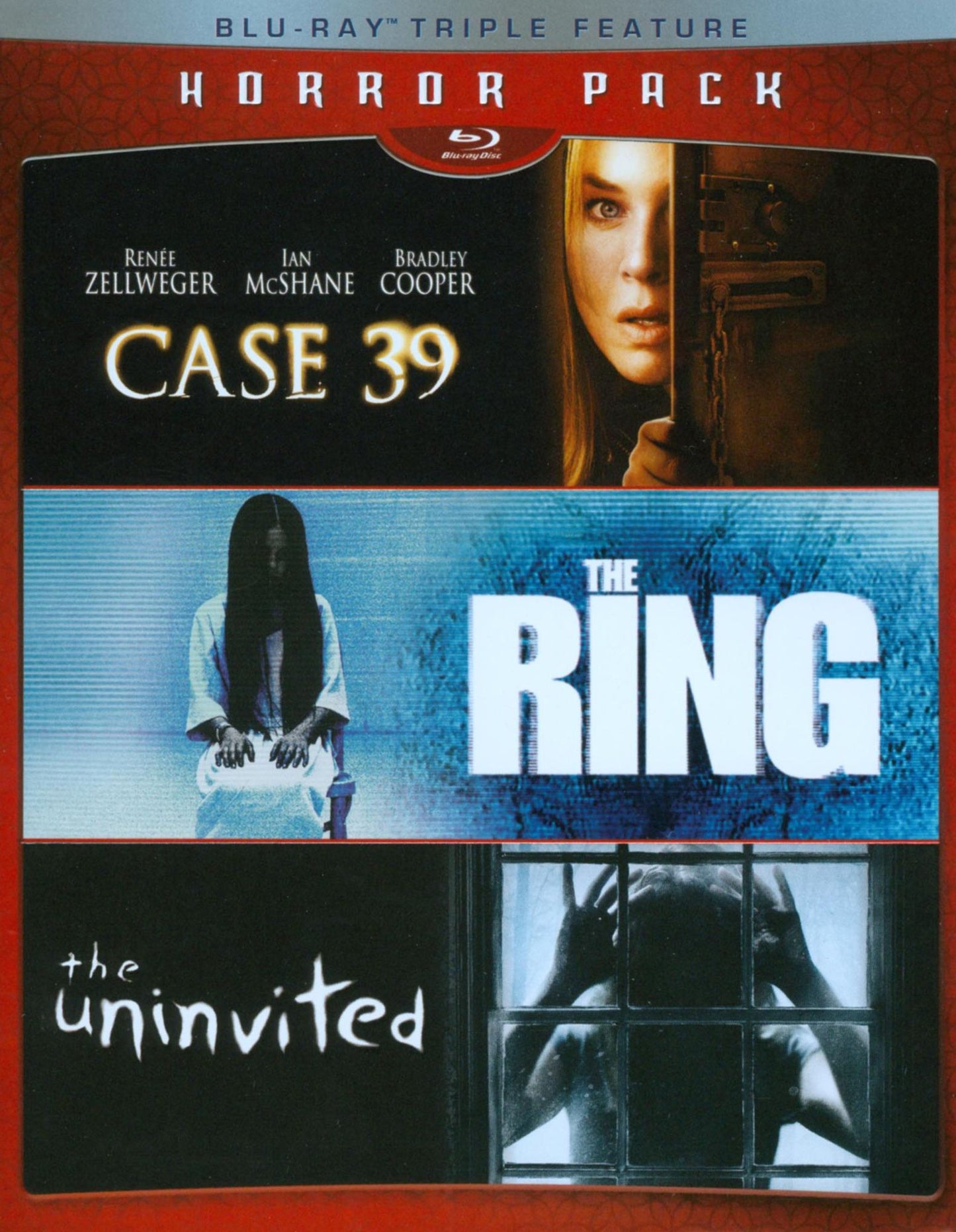 Horror Pack: Case 39/The Ring/The Uninvited [3 Discs] [Blu-ray]