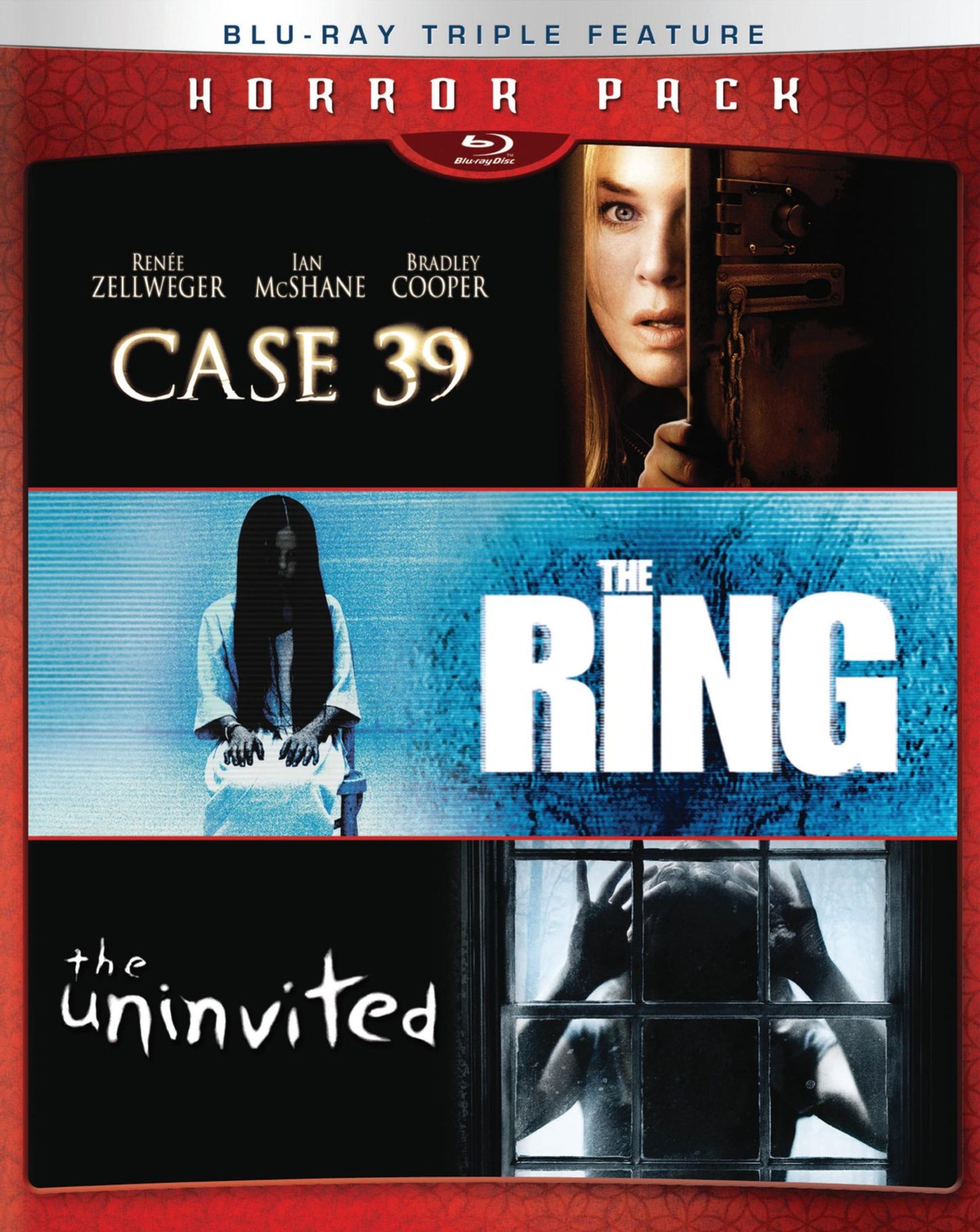 Horror Pack: Case 39/The Ring/The Uninvited [3 Discs] [Blu-ray]