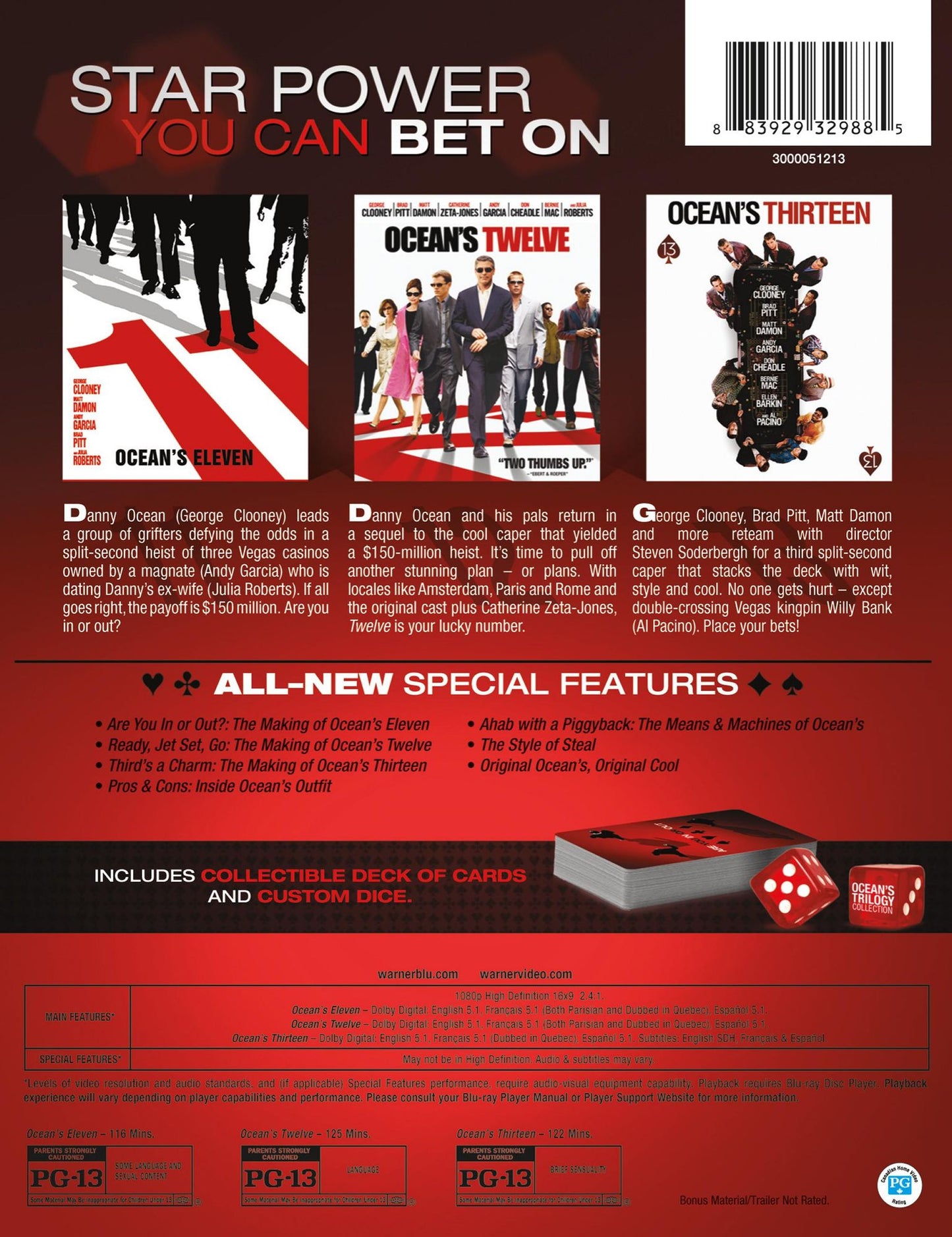 Ocean's Trilogy Collection: (Ocean's Eleven)