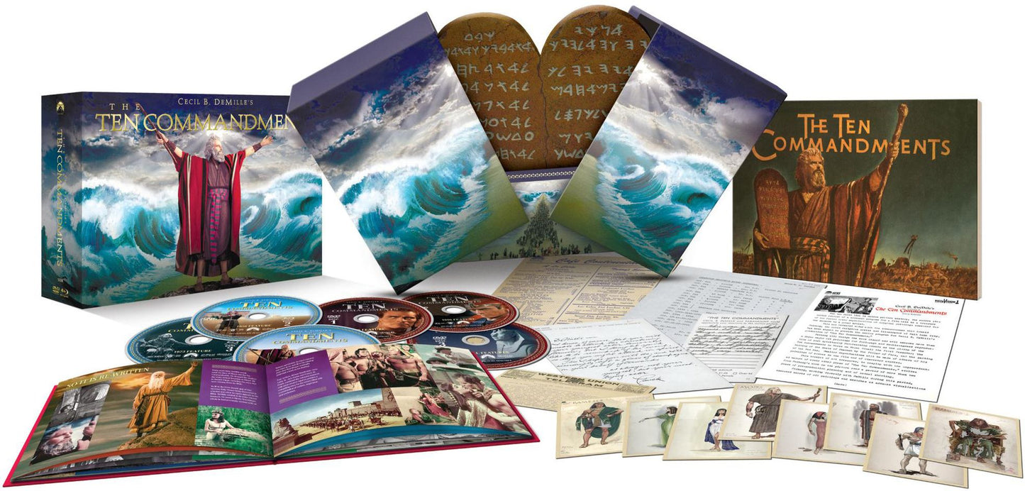 The Ten Commandments [6 Discs] [Blu-ray/DVD]
