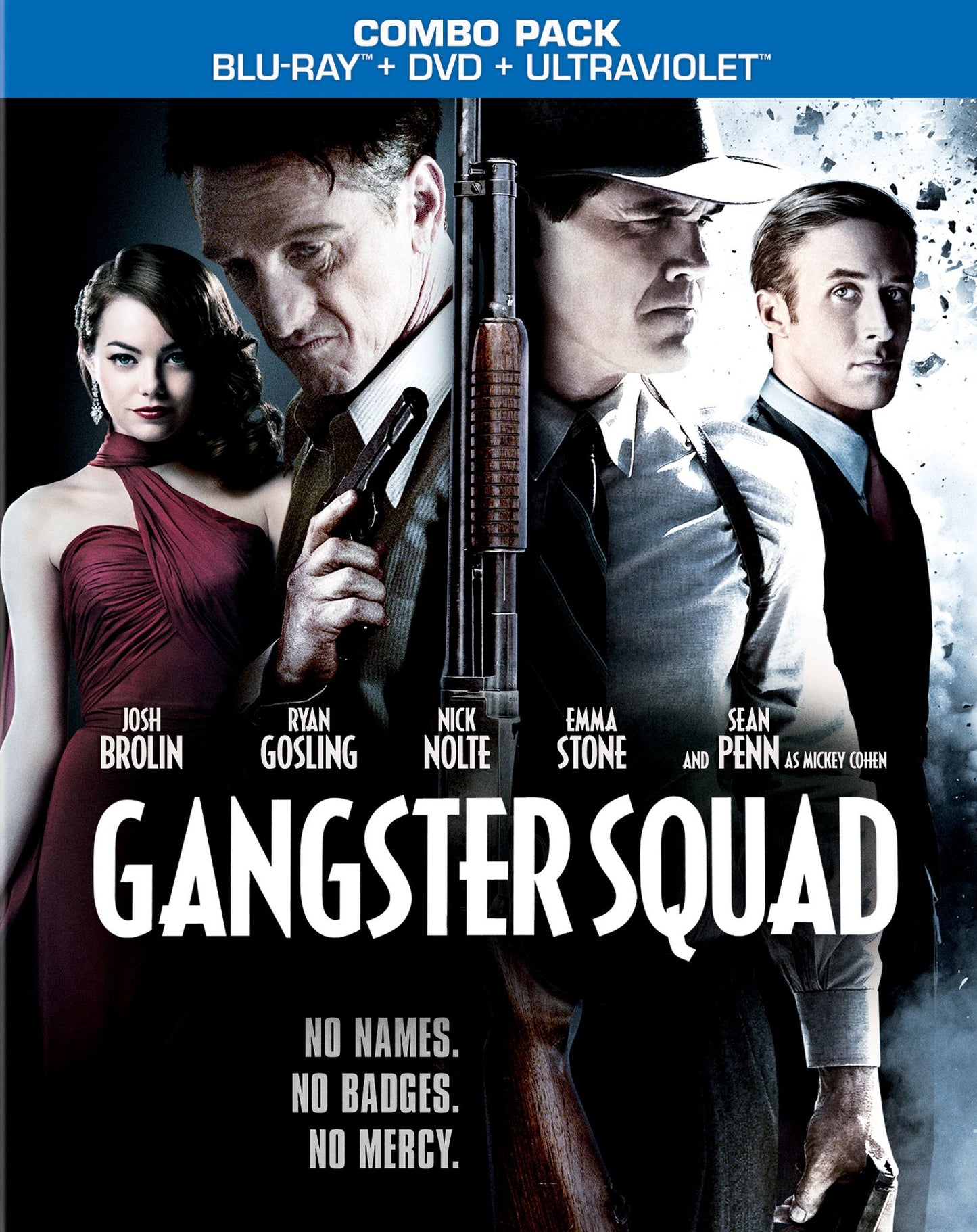 Gangster Squad [2 Discs] [Includes Digital Copy] [Blu-ray/DVD]