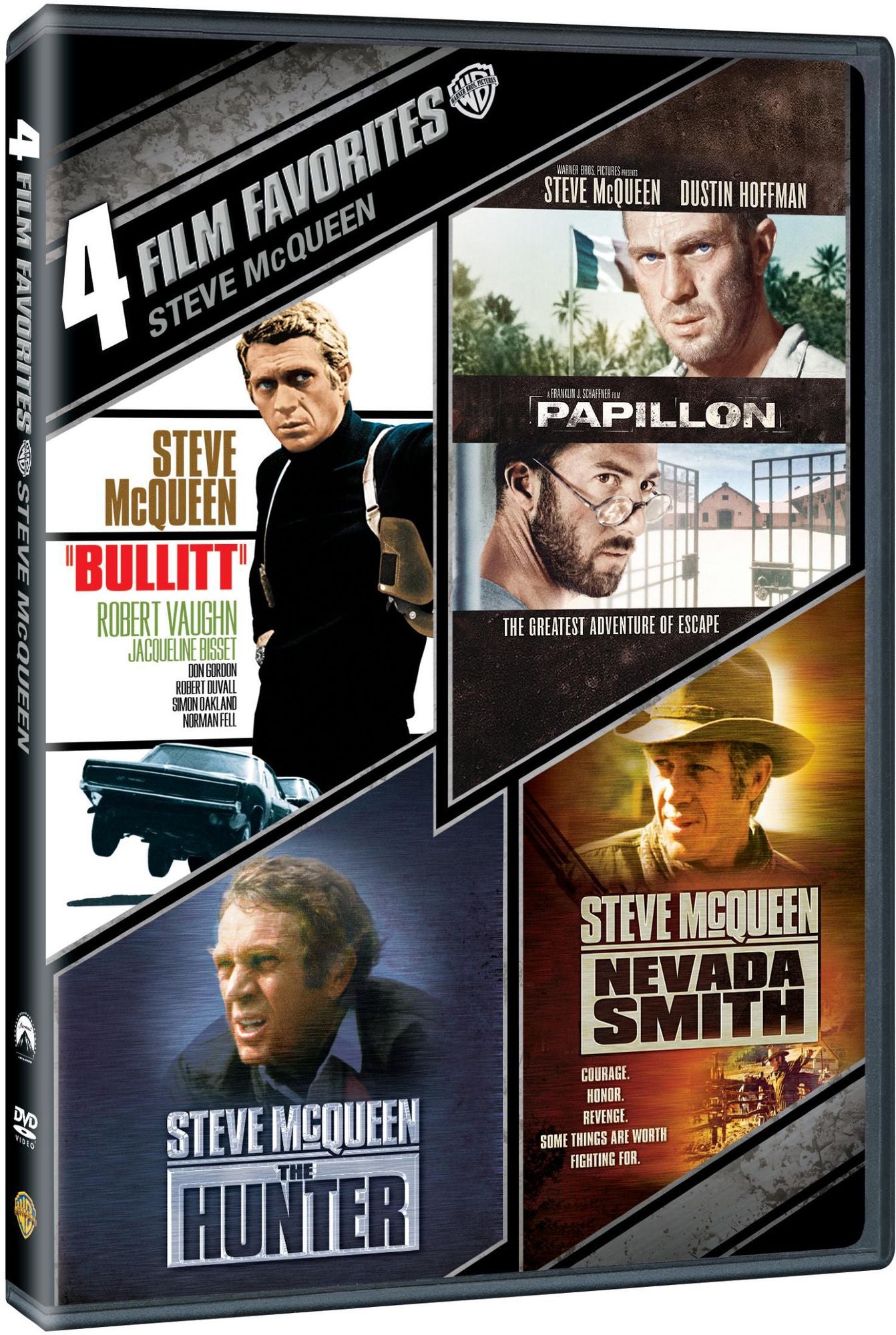 Steve McQueen: 4 Film Favorites [4 Discs]
