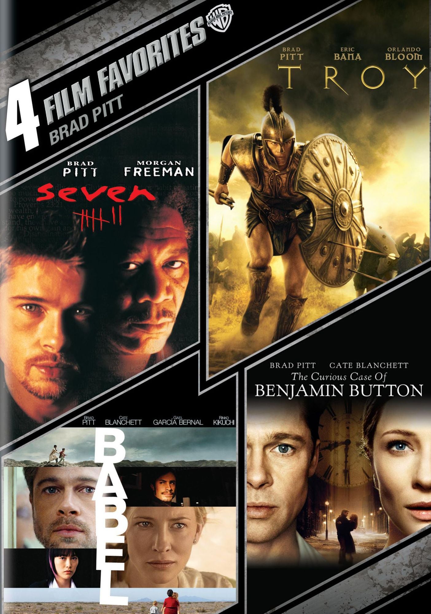 Brad Pitt: 4 Film Favorites [4 Discs]