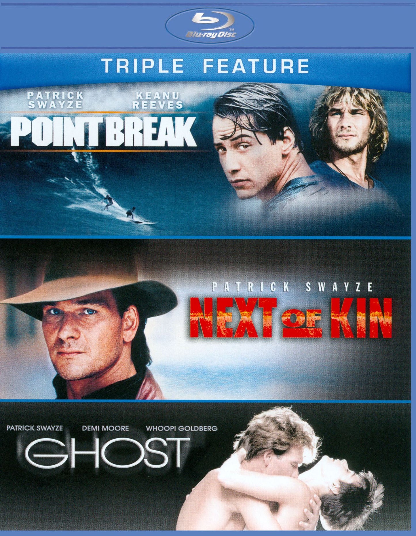 Point Break/Next of Kin/Ghost [3 Discs]