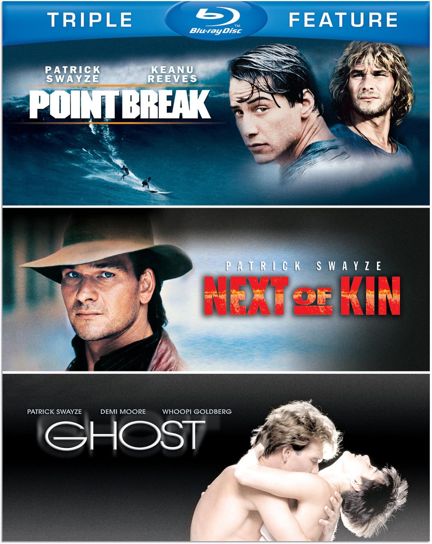 Point Break/Next of Kin/Ghost [3 Discs]