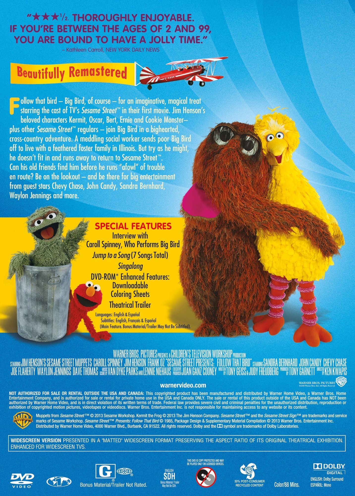 Sesame Street Presents: Follow That Bird [25th Anniversary]