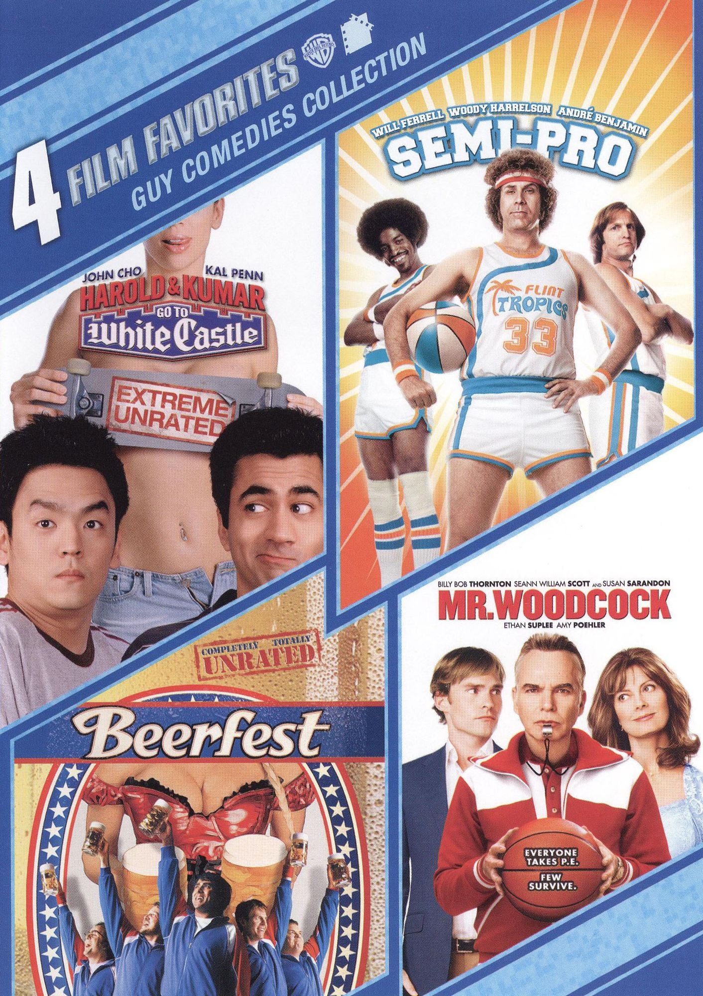 4 Film Favorites: Guy Comedies