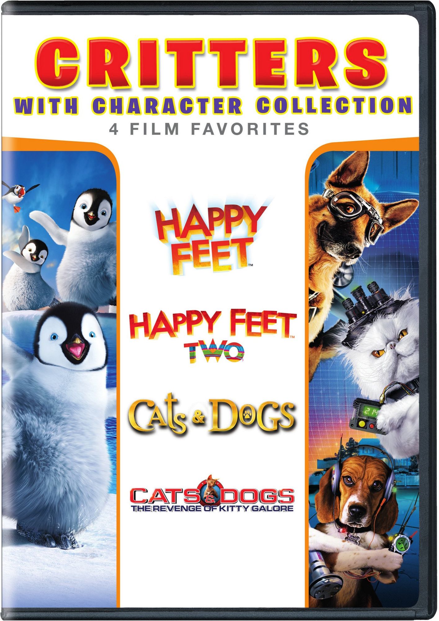 Critters with Character Collection: 4 Film Favorites [4 Discs]