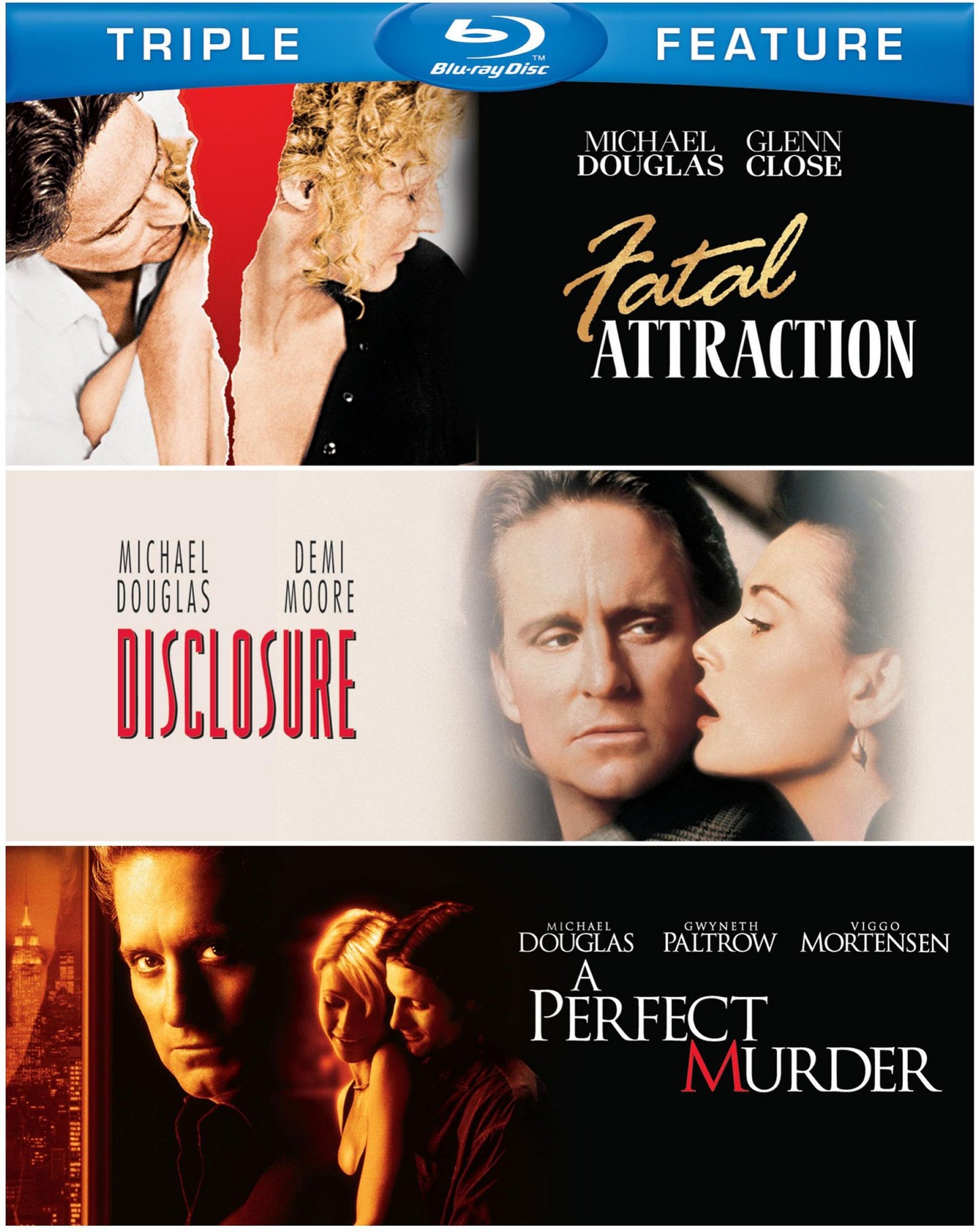 Michael Douglas: Triple Feature