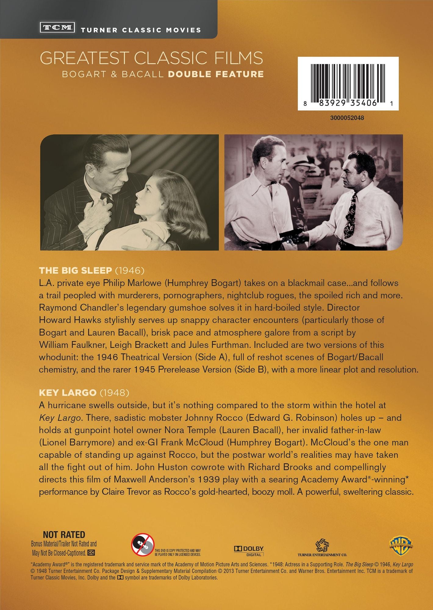 Big Sleep/key Largo