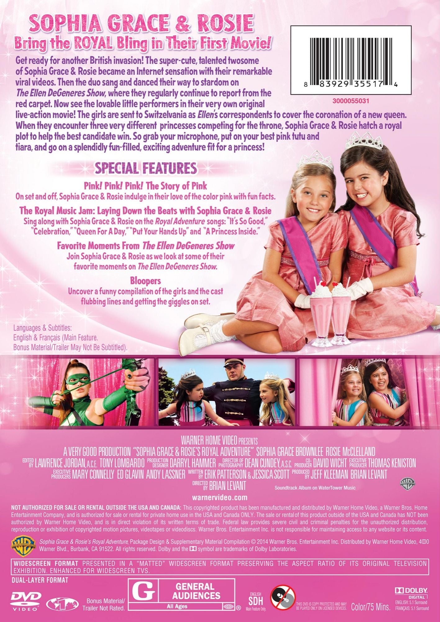 Sophia Grace and Rosie's Royal Adventure
