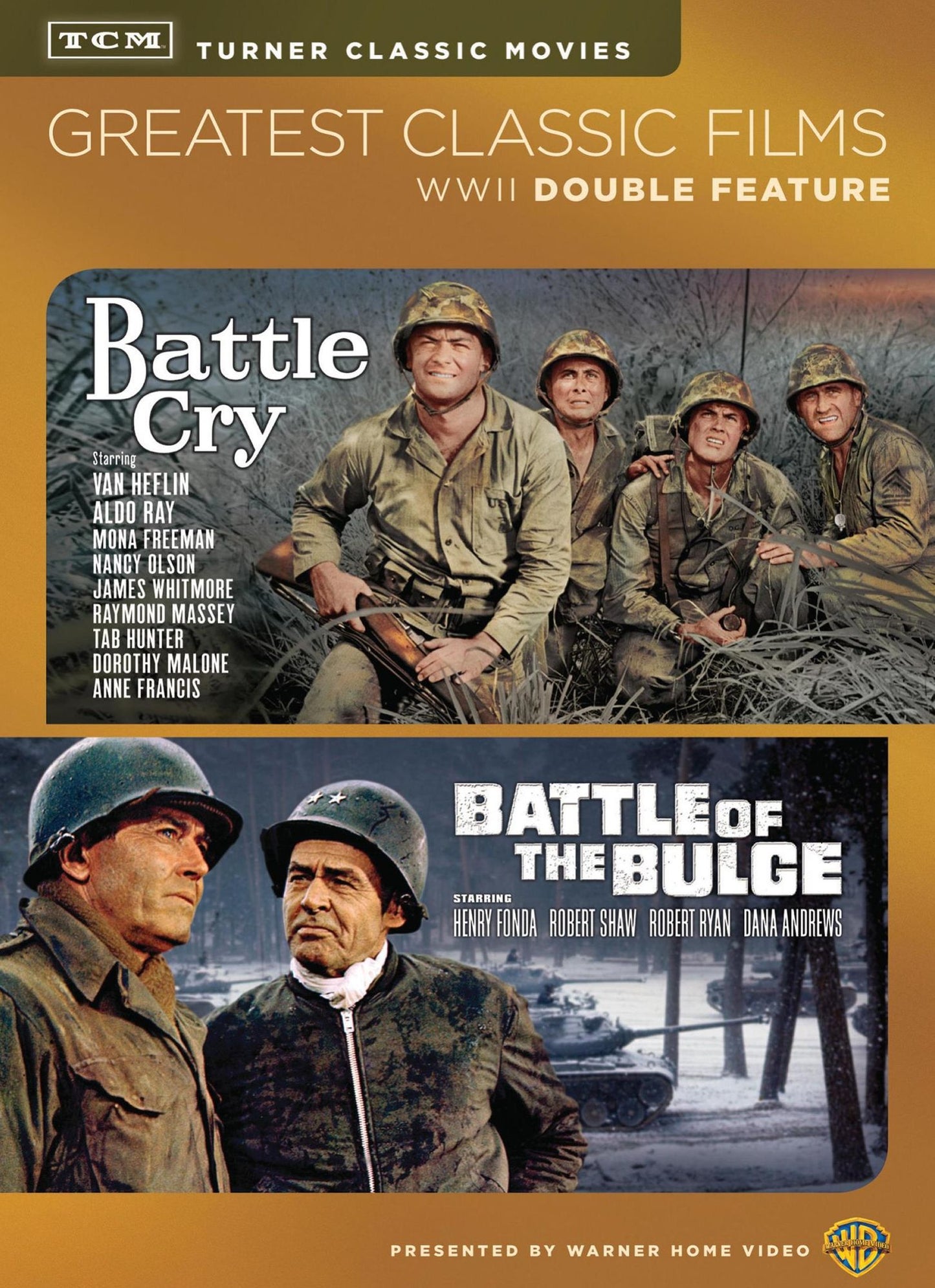 TCM Greatest Classic Films: WWII Double Feature - Battle Cry/Battle of the Bulge [2 Discs]