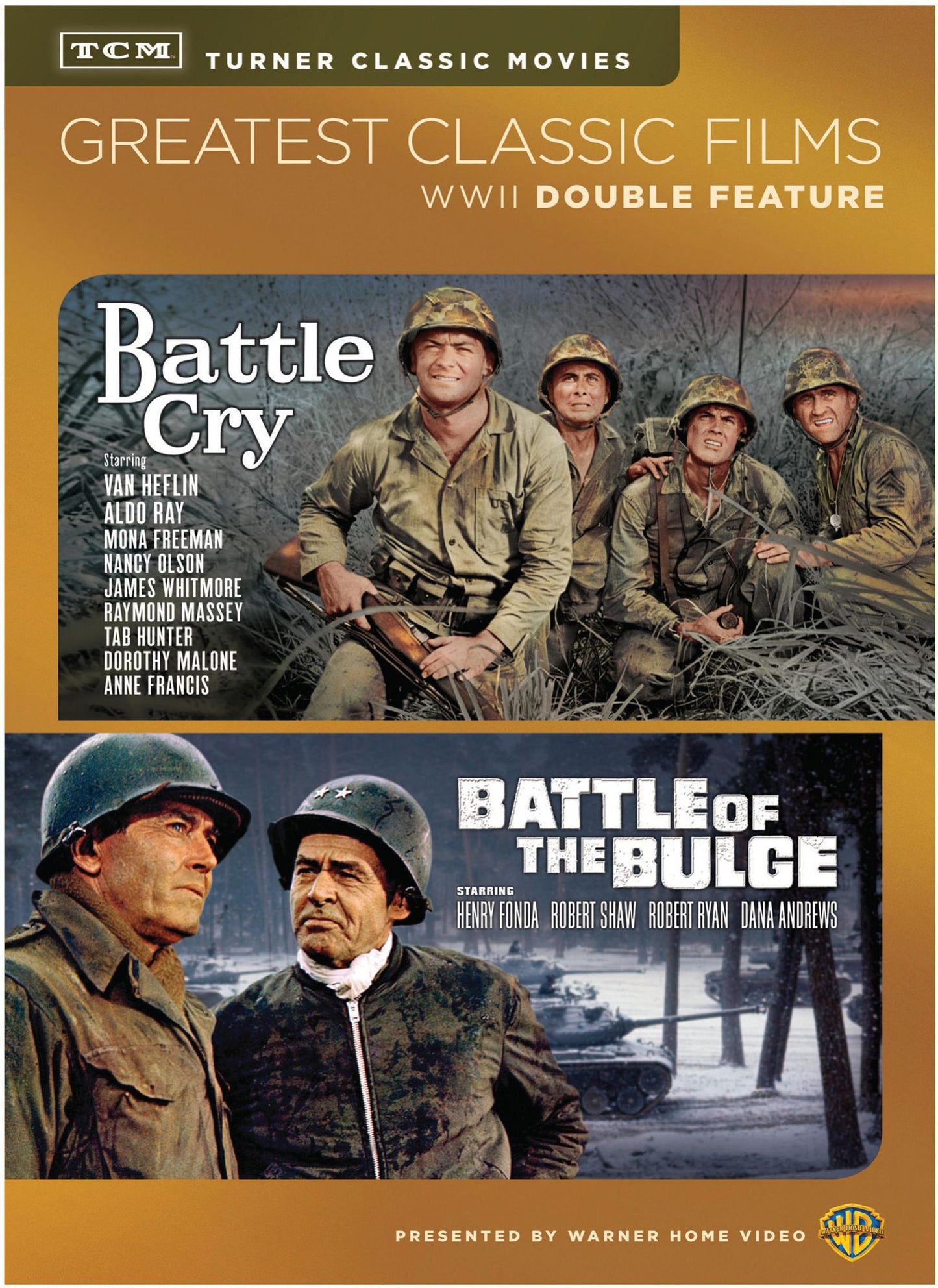 TCM Greatest Classic Films: WWII Double Feature - Battle Cry/Battle of the Bulge [2 Discs]