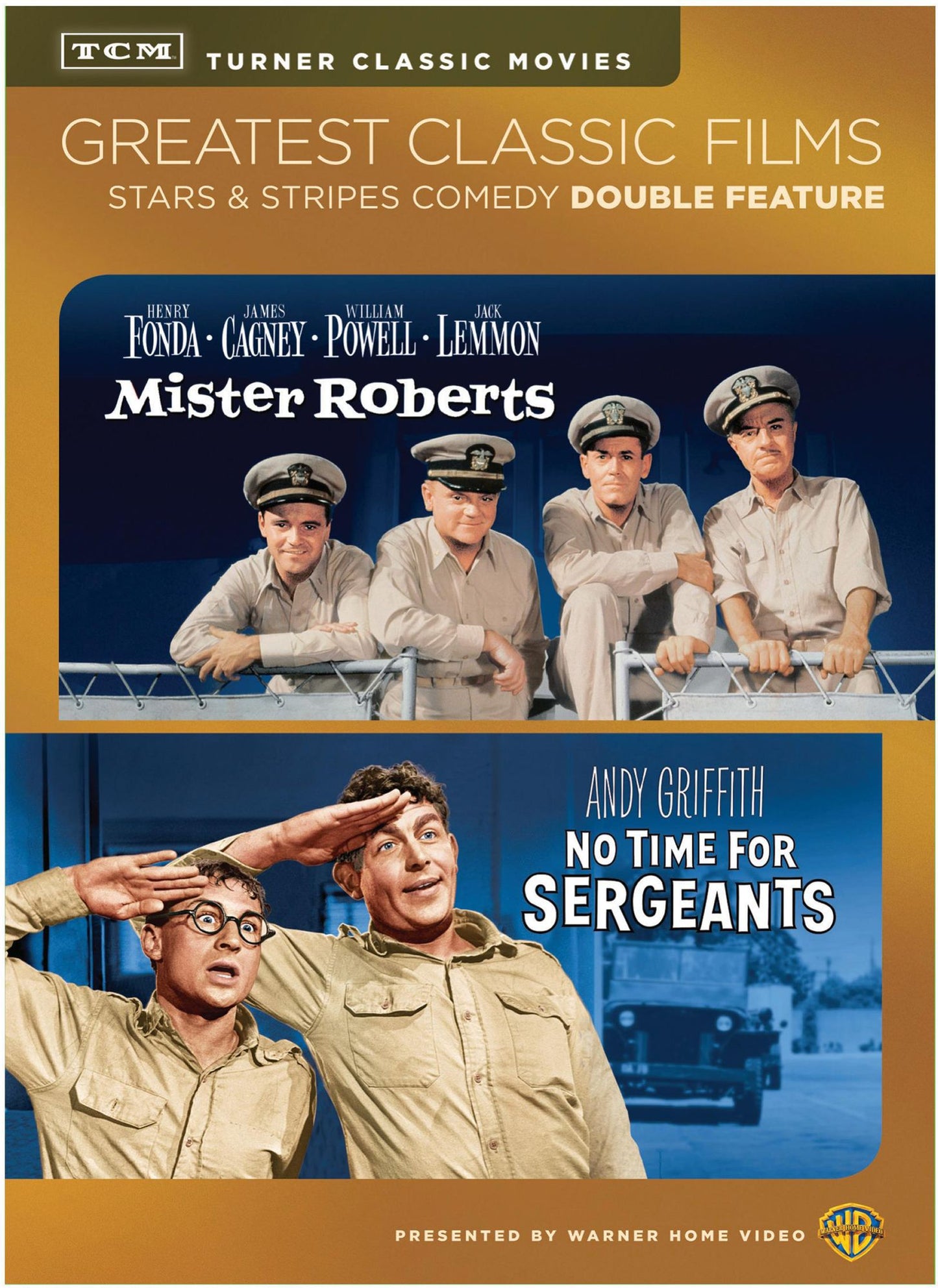 TCM Greatest Classic Films: Stars & Stripes Comedy - Mister Roberts/No Time for Sergeants [2 Discs]