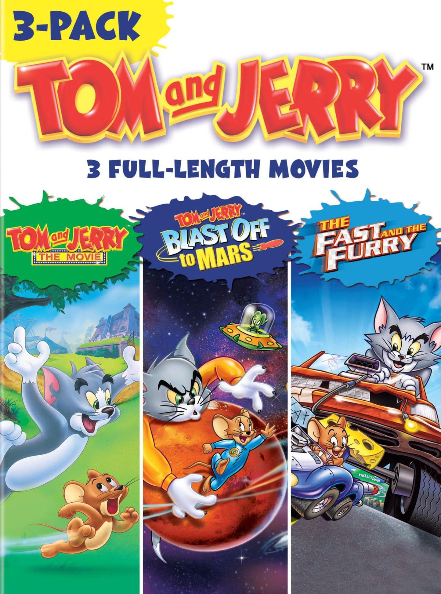 TOM & JERRY: MOVIES 3-PK