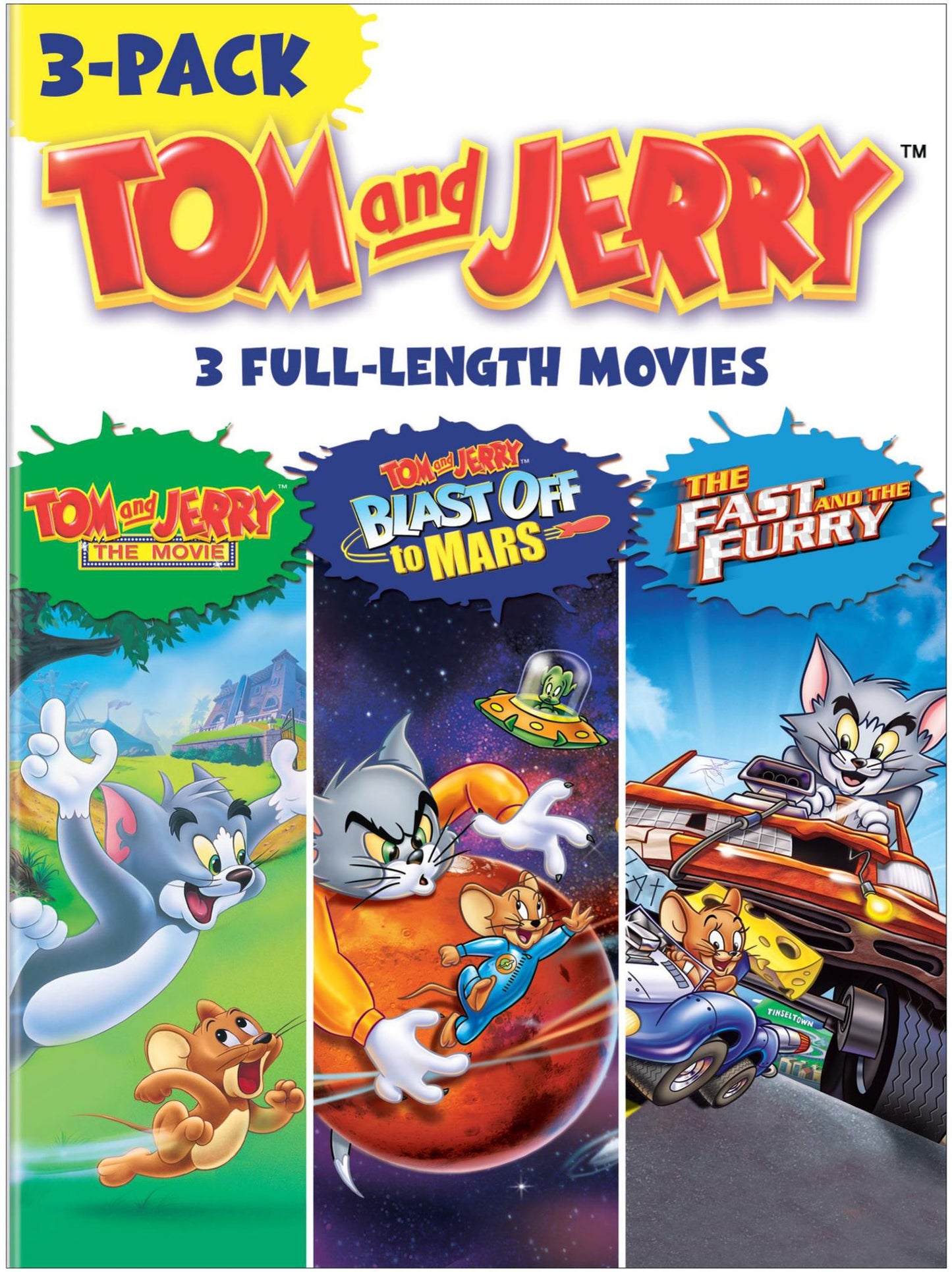 TOM & JERRY: MOVIES 3-PK