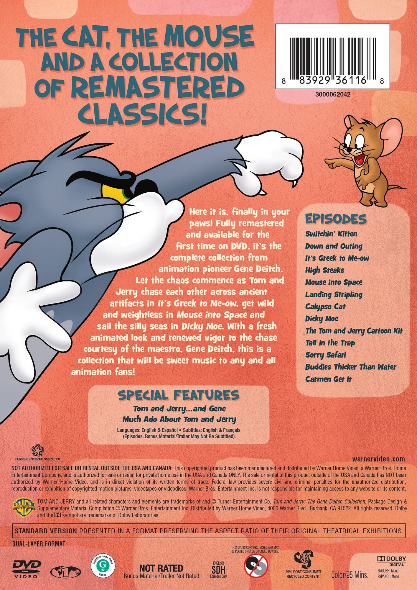 TOM & JERRY: GENE DEITCH COLL.
