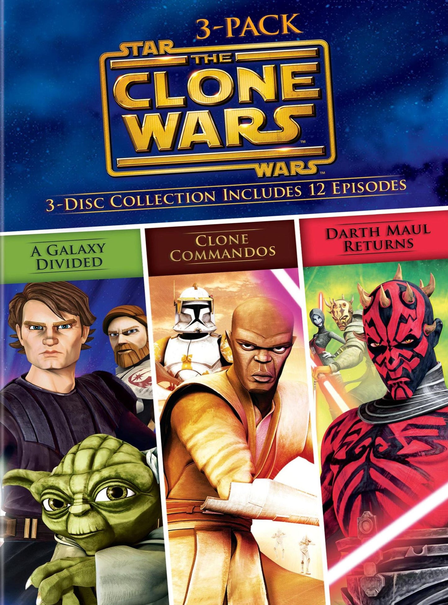 Star Wars: The Clone Wars - 3 Disc Collection