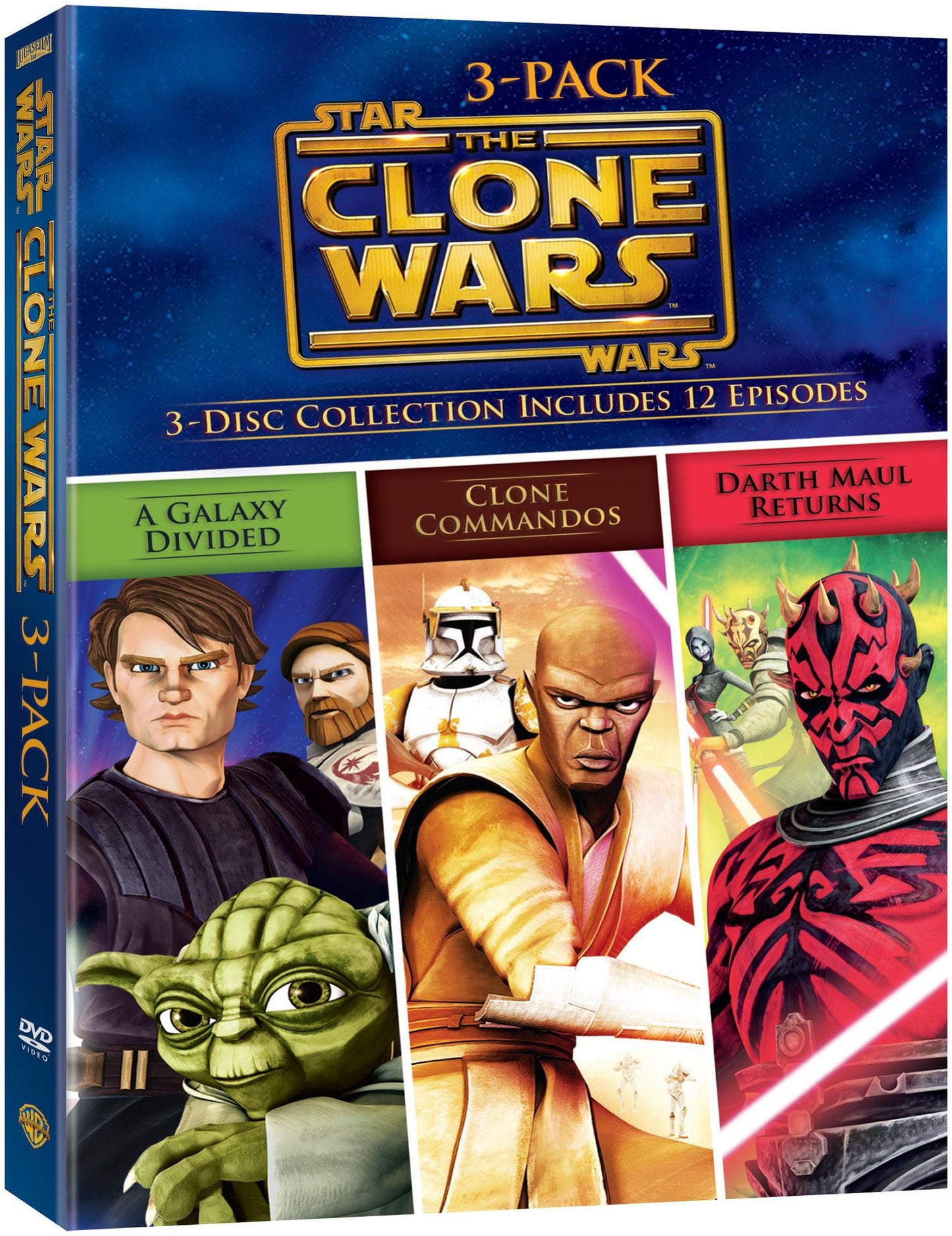 Star Wars: The Clone Wars - 3 Disc Collection