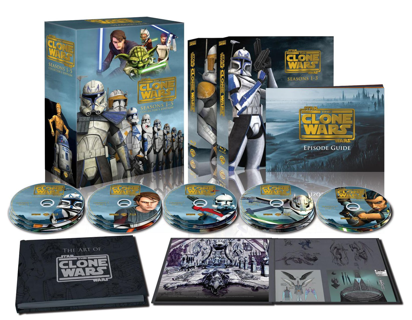 Star Wars: The Clone Wars - Seasons 1-5 Collectors Edition