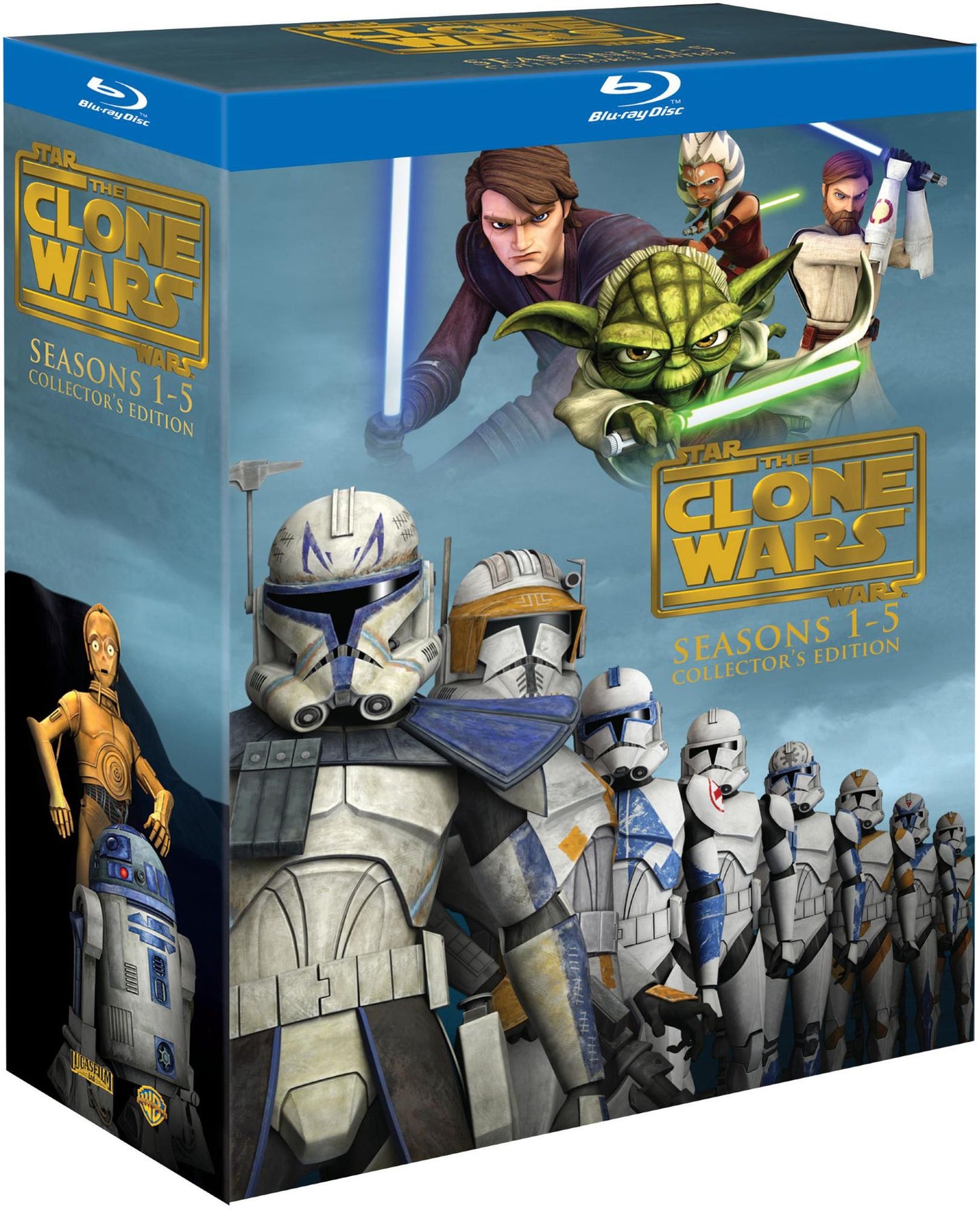 Star Wars: The Clone Wars - Seasons 1-5 Collectors Edition