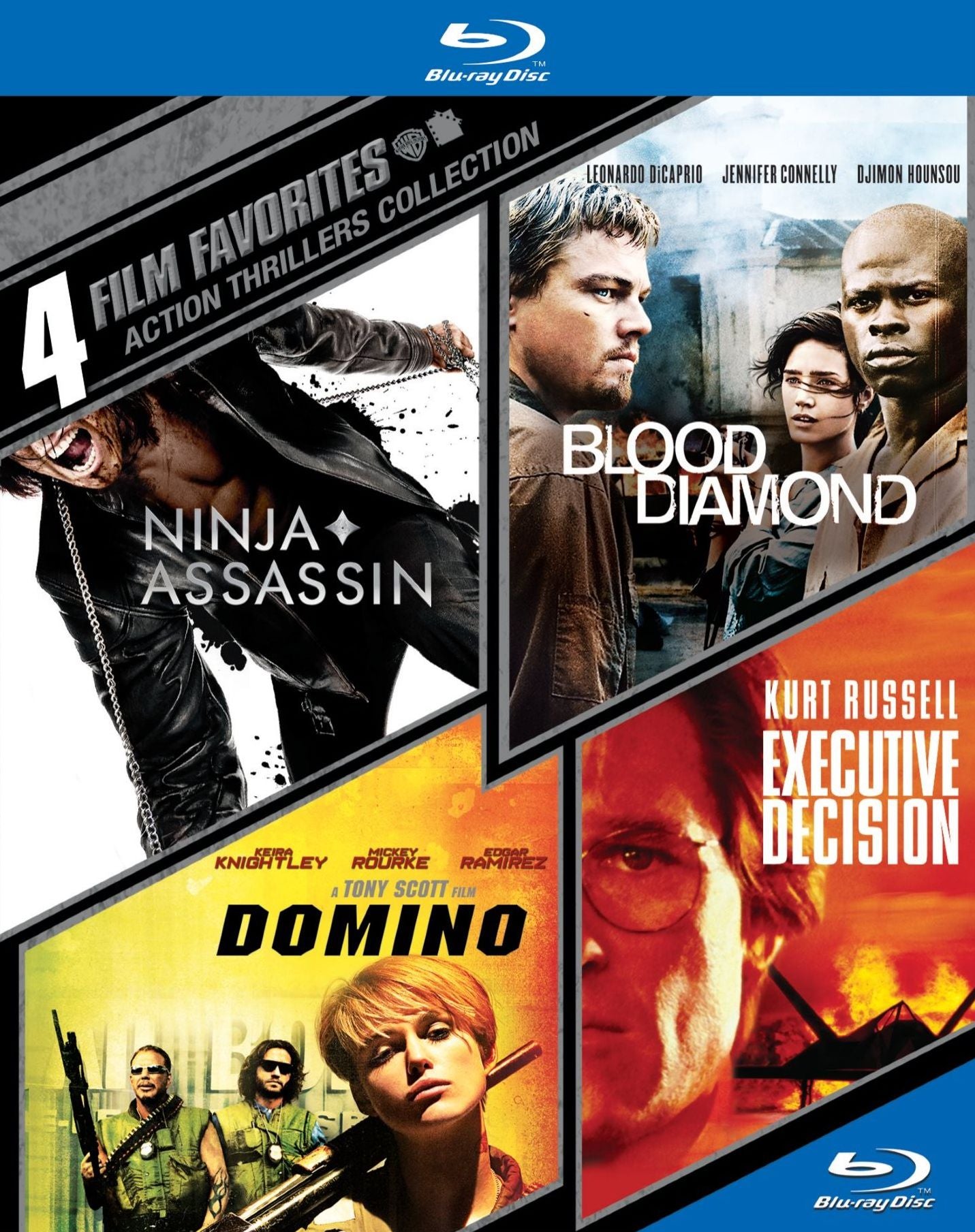 ACTION THRILLERS (4PC BR BOX)