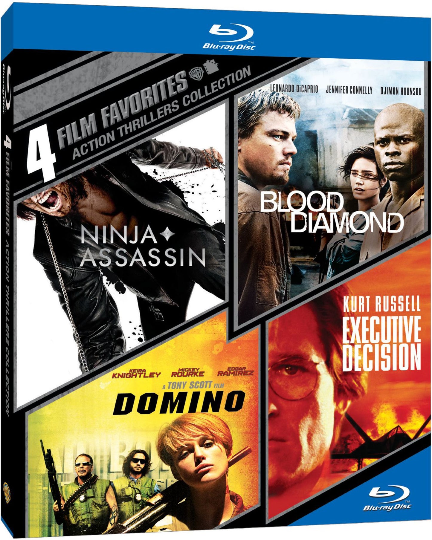 ACTION THRILLERS (4PC BR BOX)