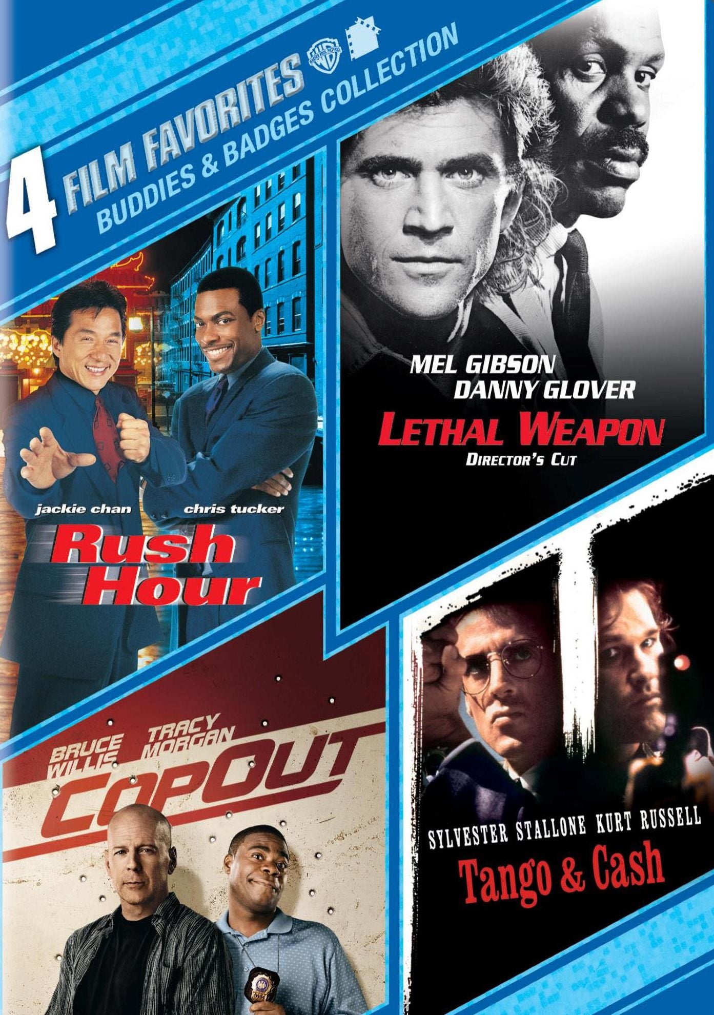 Buddies & Badges Collection: 4 Film Favorites