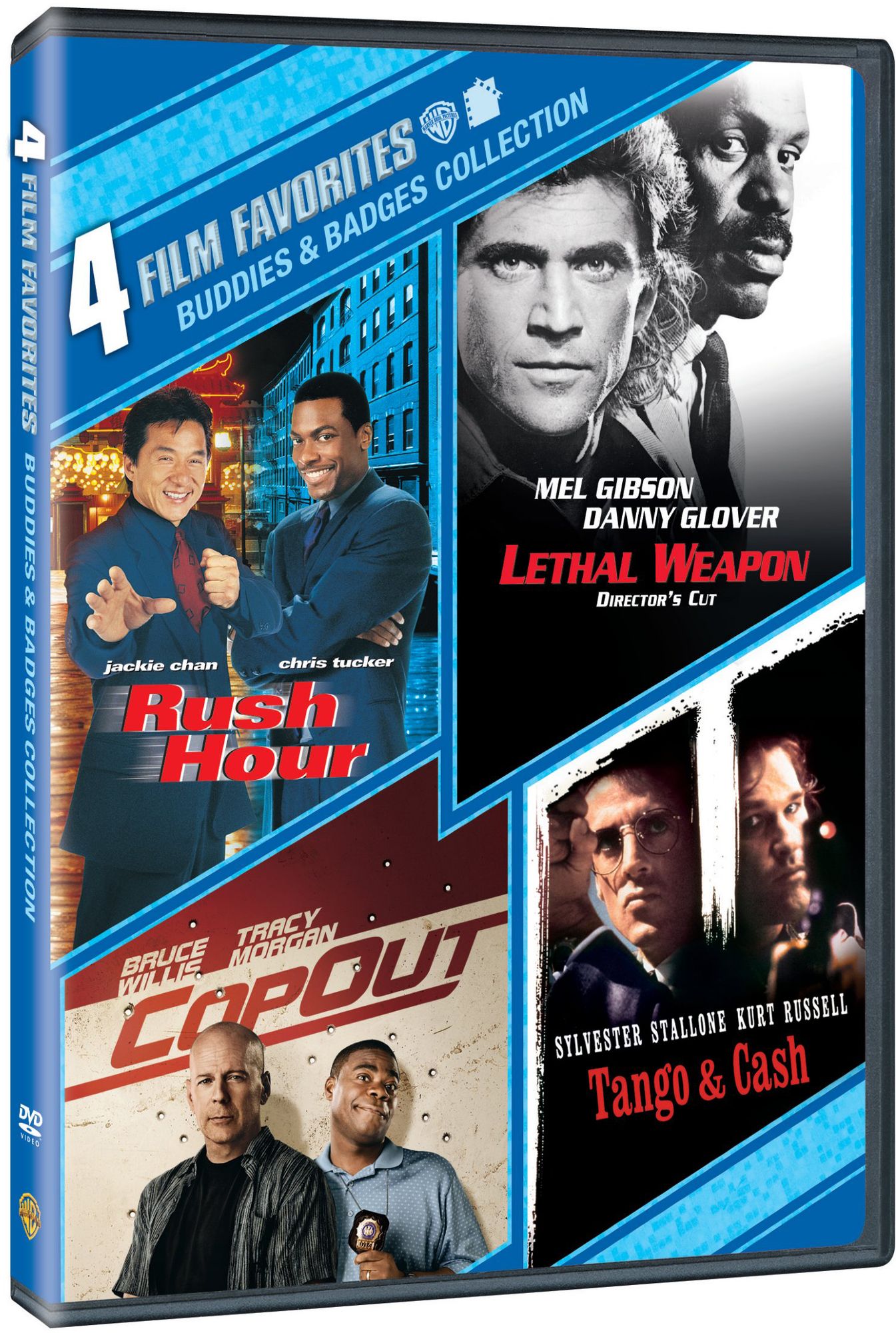 Buddies & Badges Collection: 4 Film Favorites