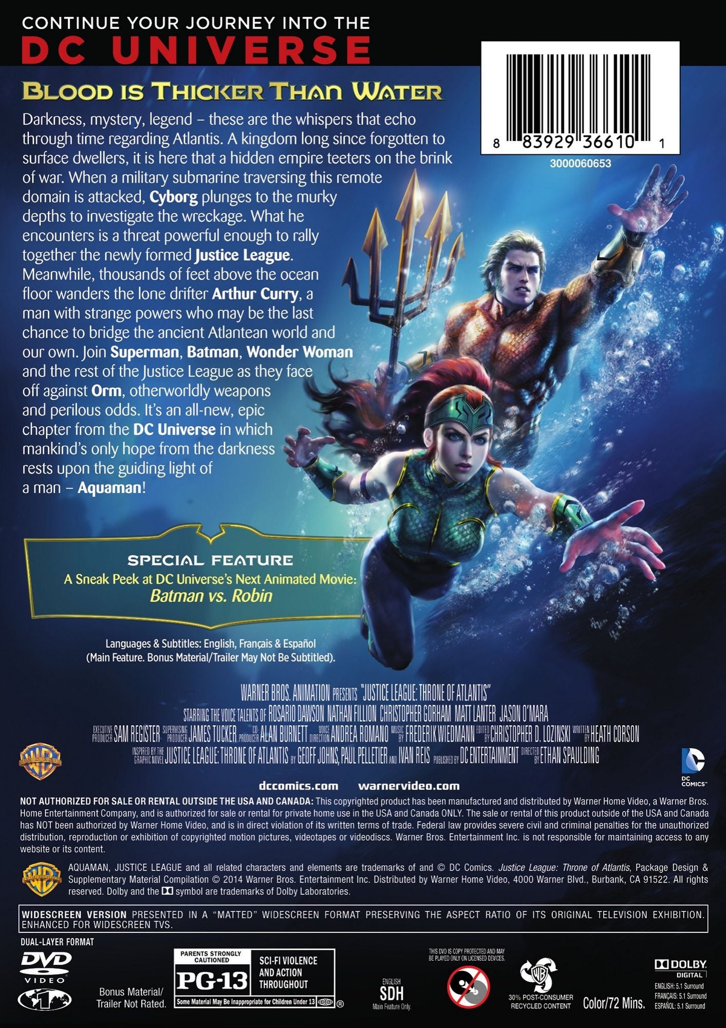 Justice League: Throne of Atlantis