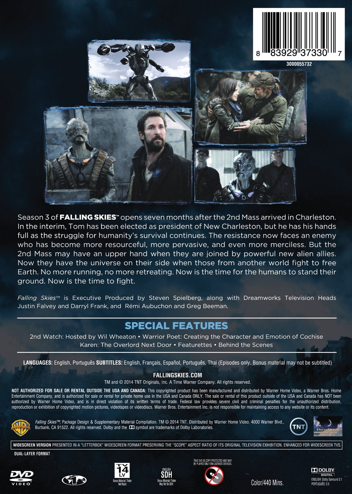 Falling Skies: The Complete Third Season [3 Discs]