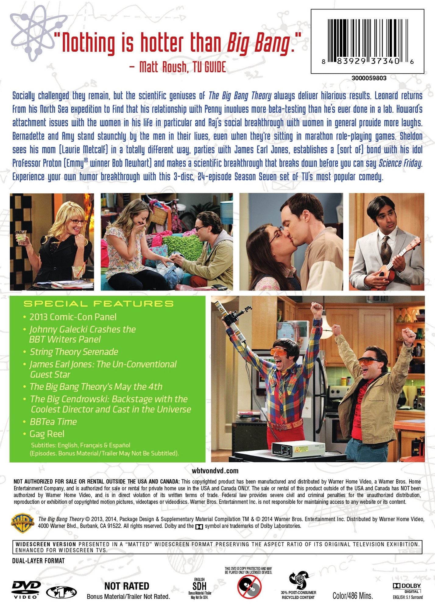Big Bang Theory: The Complete Seventh Season