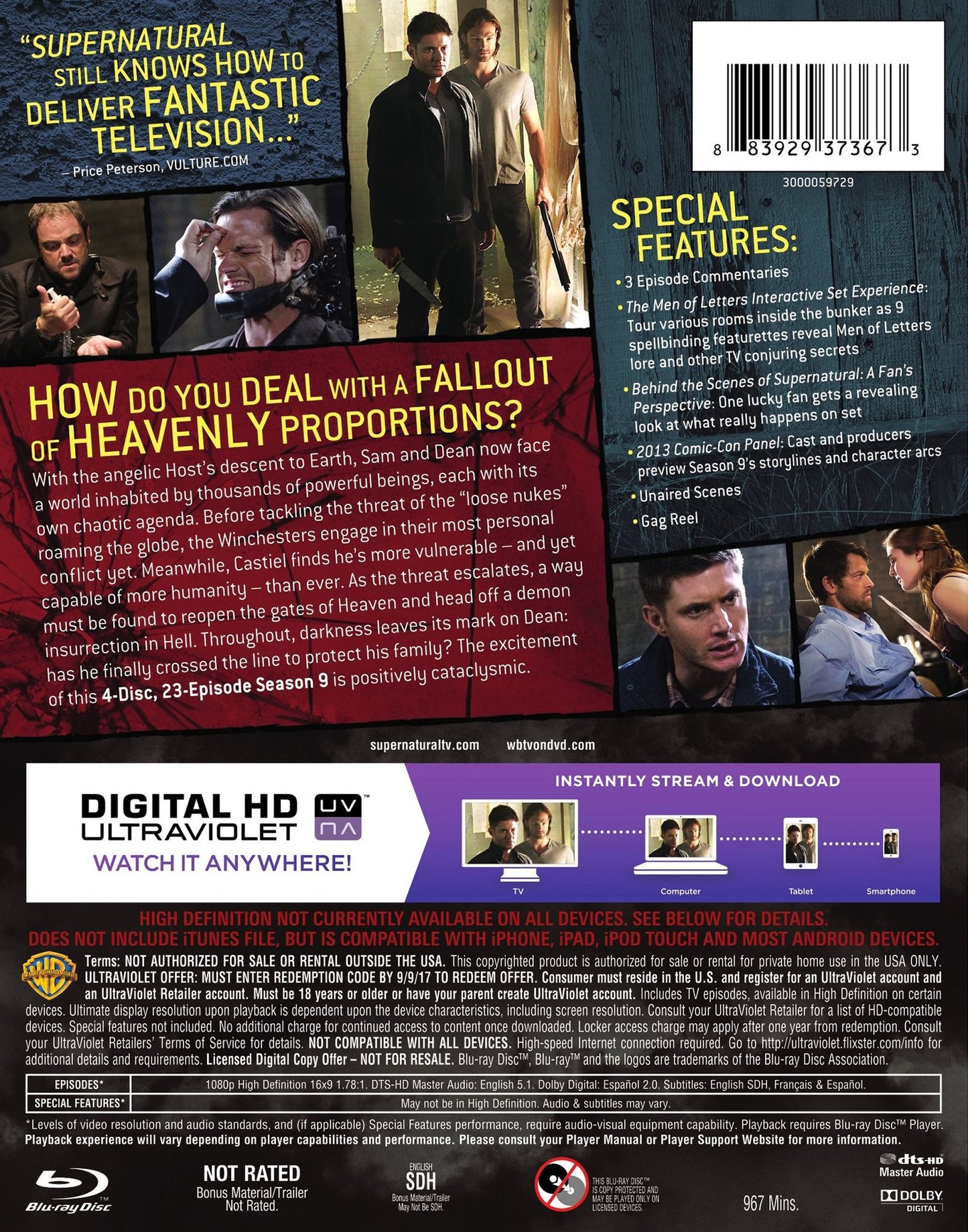 Supernatural: The Complete Ninth Season