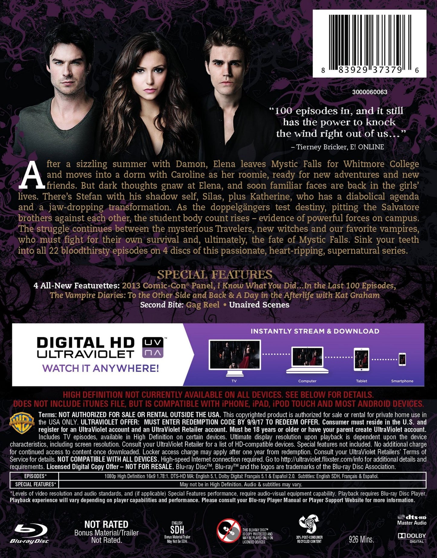 Vampire Diaries: The Complete Fifth Season