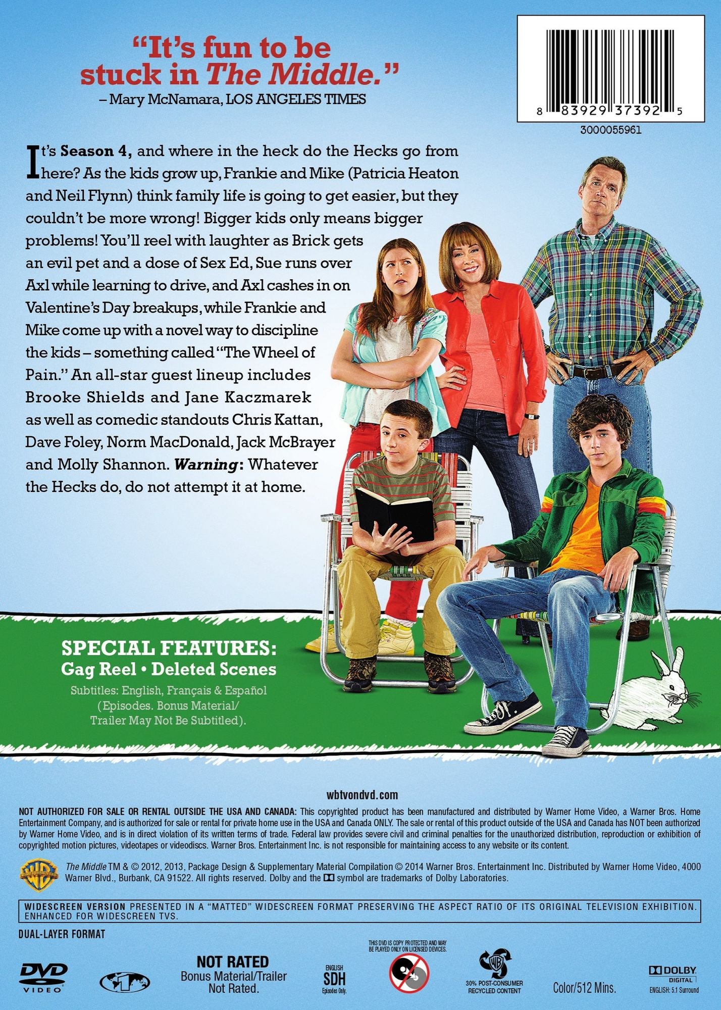 Middle: Complete Fourth Season