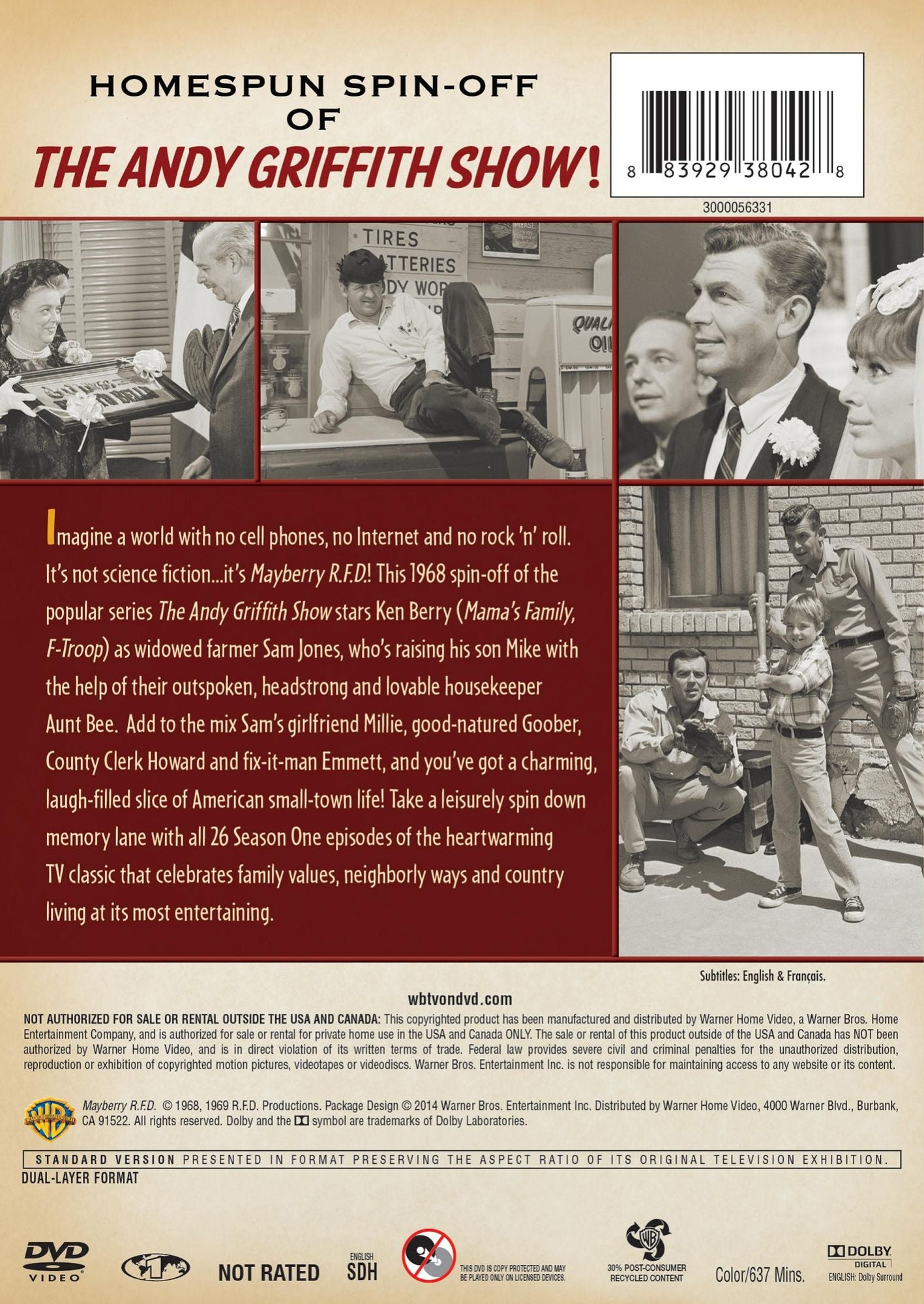 Mayberry R.f.d.: Complete First Season