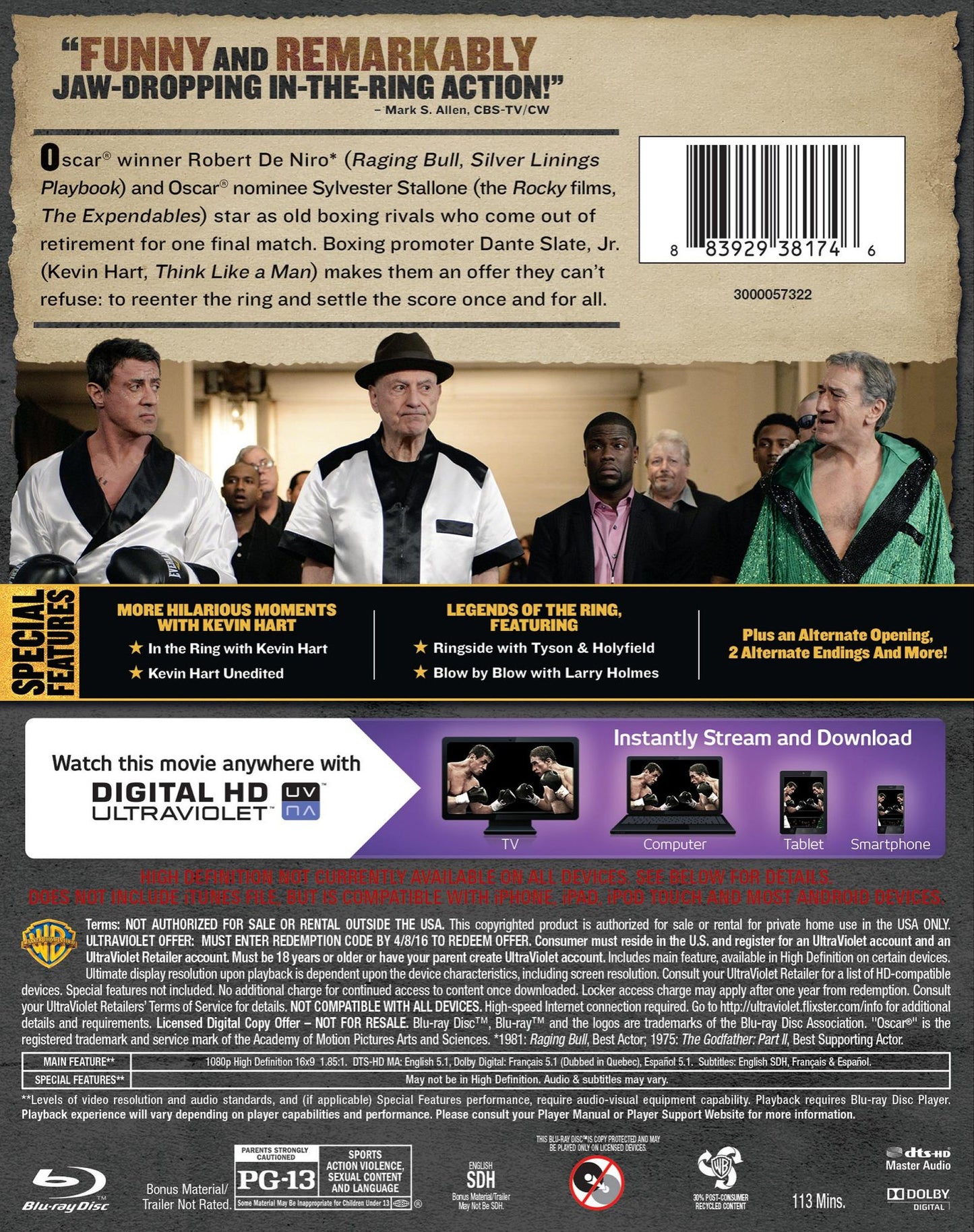 Grudge Match [Blu-ray]
