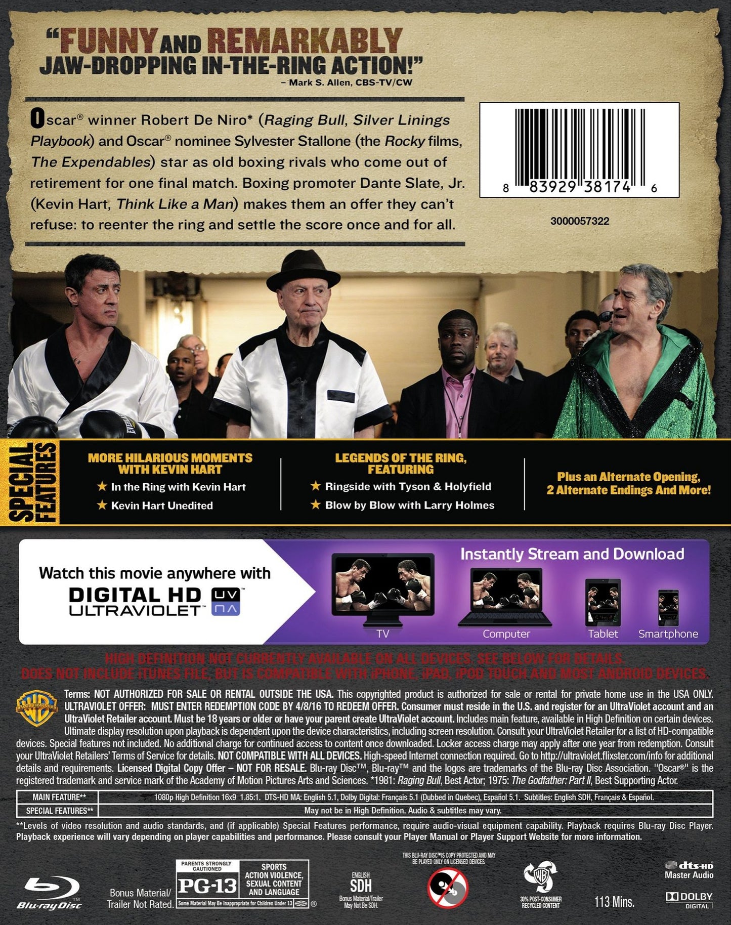 Grudge Match [Blu-ray]