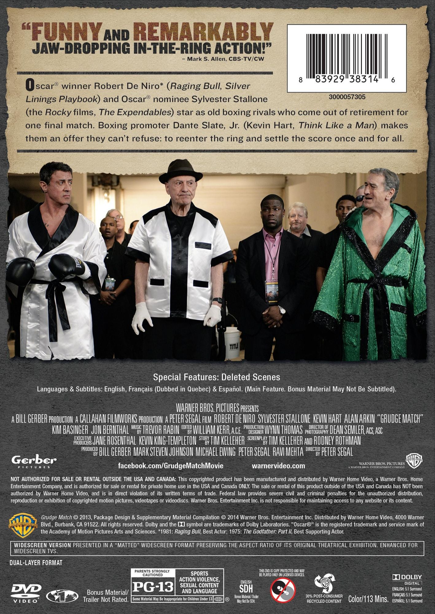 Grudge Match [Includes Digital Copy]