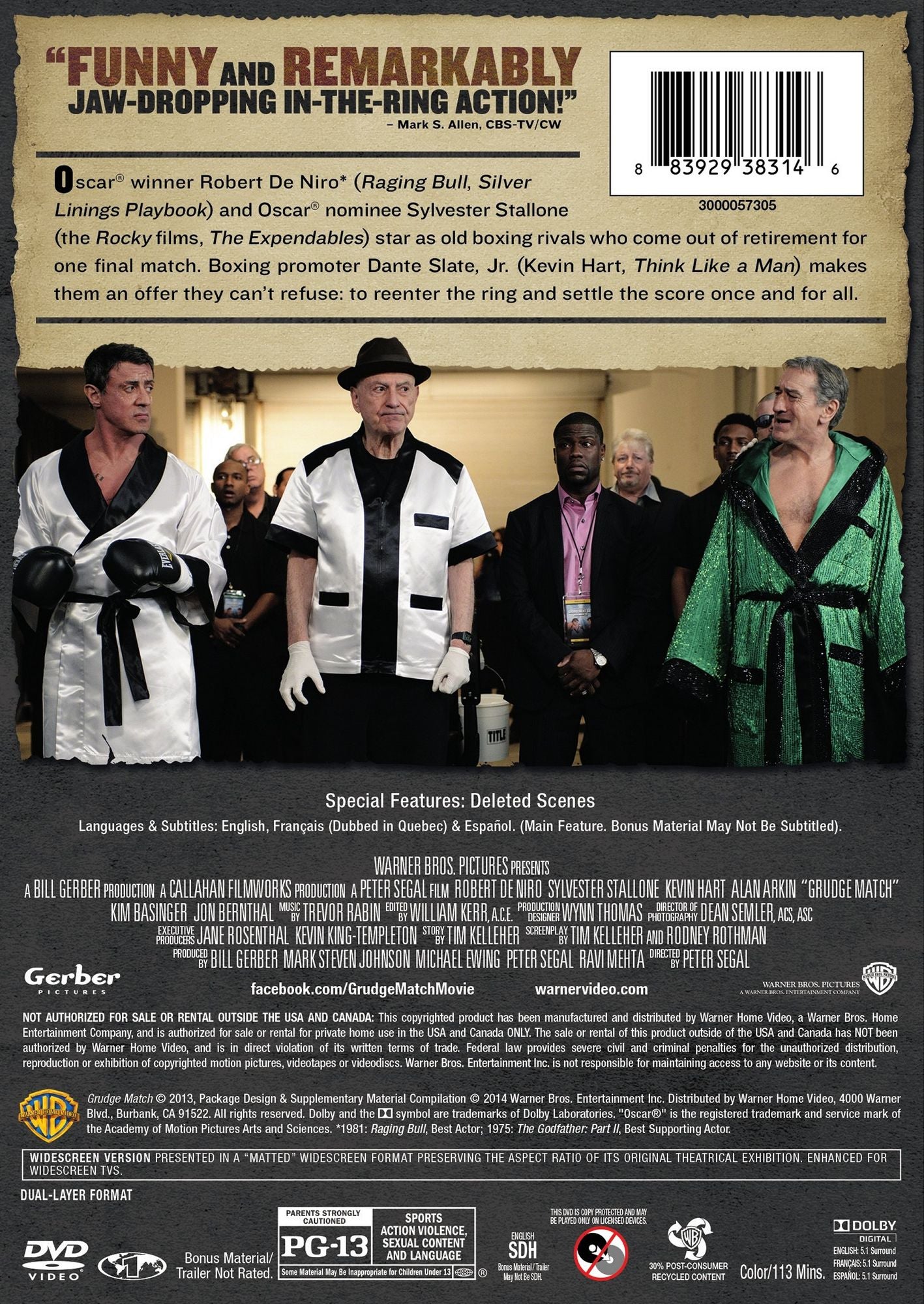 Grudge Match [Includes Digital Copy]