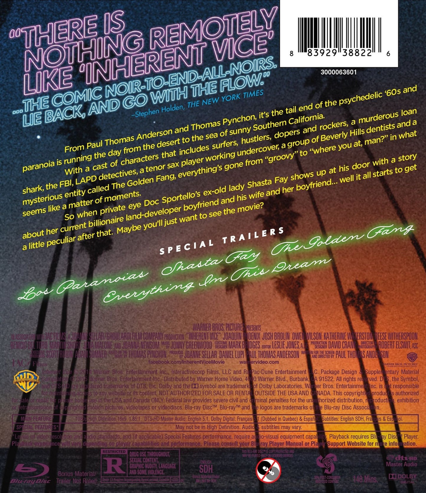 Inherent Vice [Blu-ray]