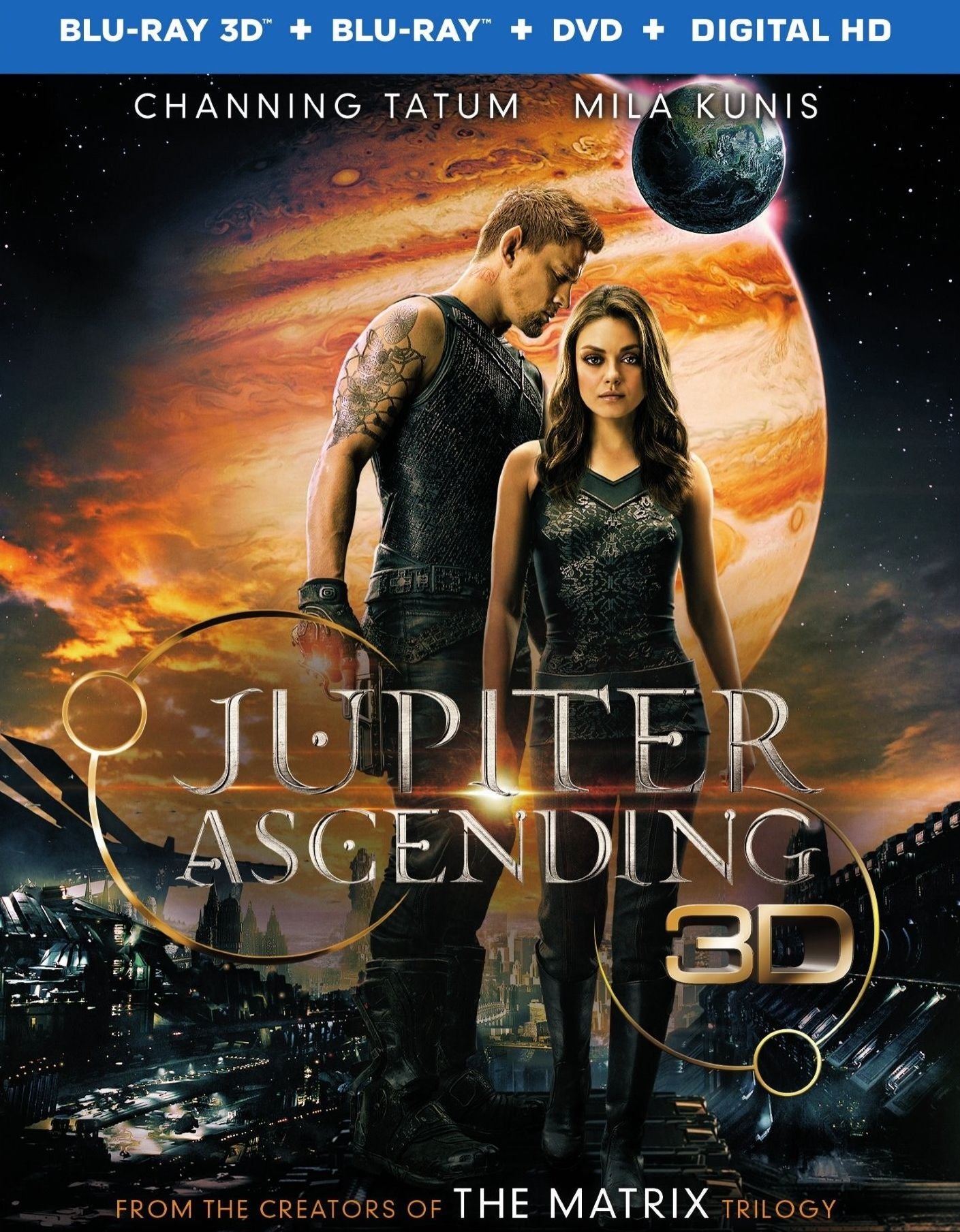 JUPITER ASCENDING (3-D BR W/DVD